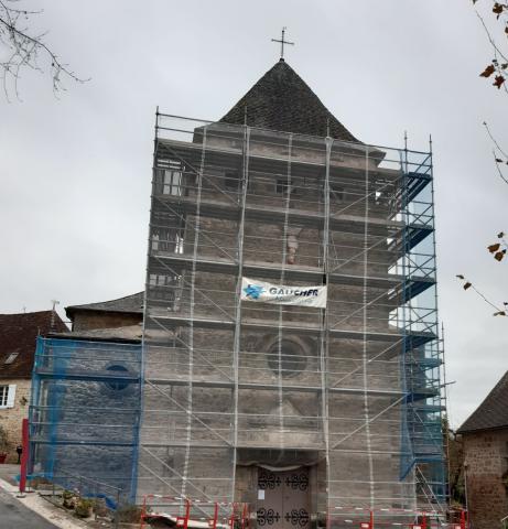 travaux eglise T1